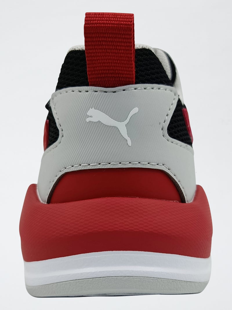 Sapatilhas baixas 'PUMA' com atacadores e fechos de velcro Preto - Kiabi