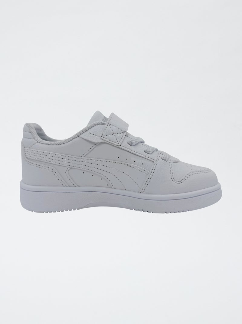 Sapatilhas baixas 'PUMA' com atacadores e velcro Branco - Kiabi