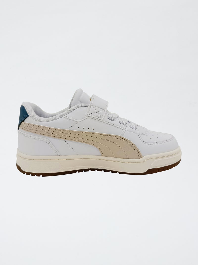 Sapatilhas baixas 'PUMA' com fecho de velcro Bege - Kiabi