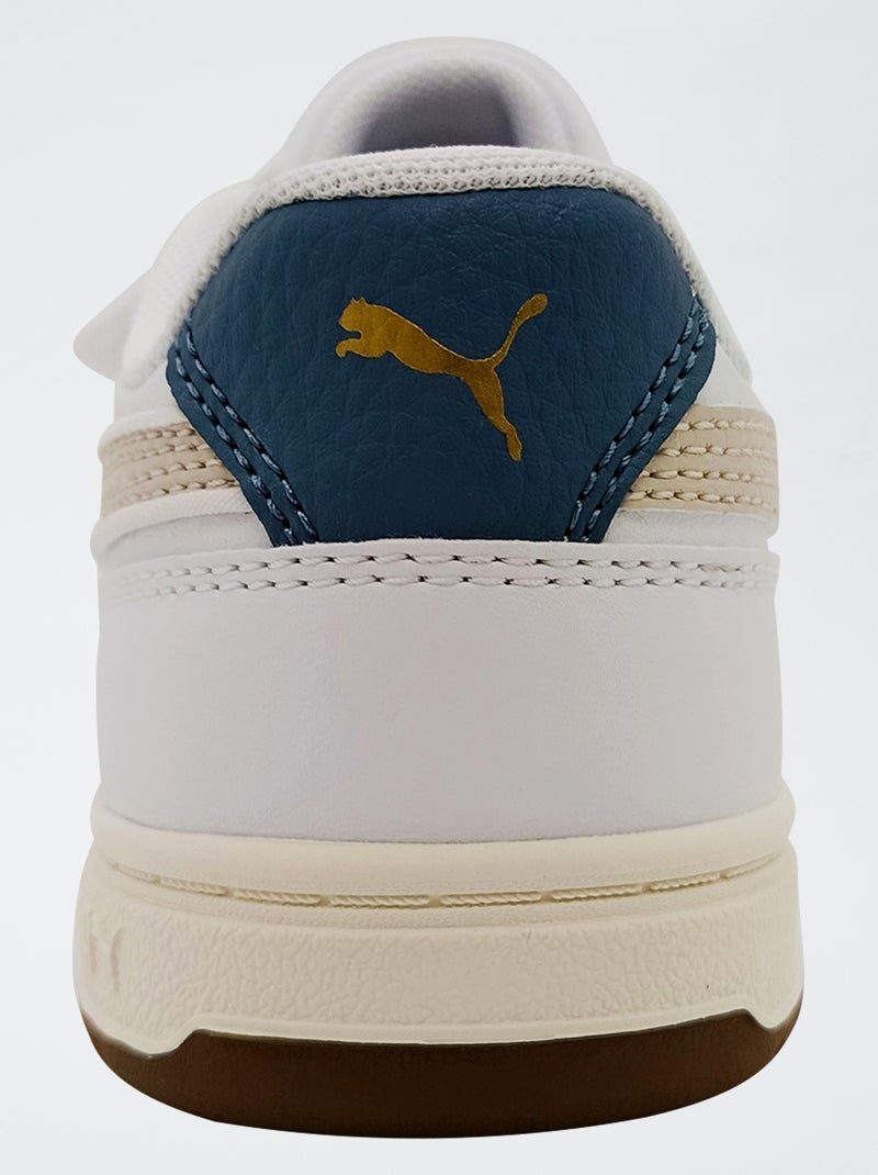 Sapatilhas baixas 'PUMA' com fecho de velcro Bege - Kiabi