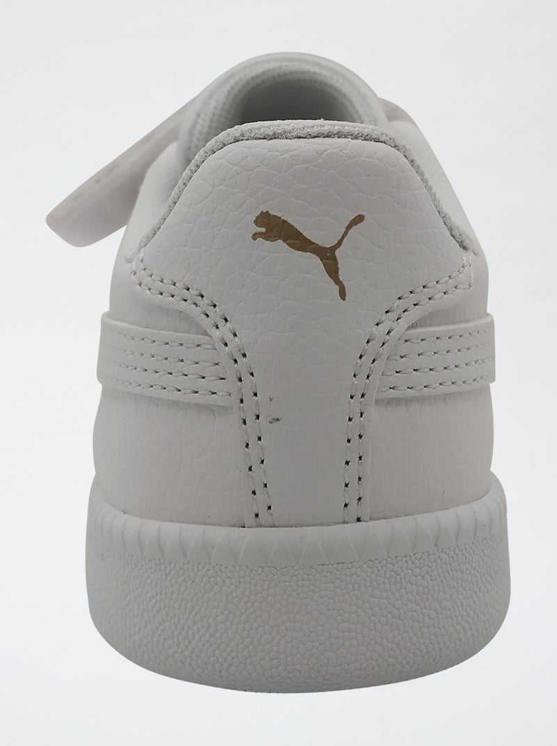 Sapatilhas baixas 'PUMA' com fecho de velcro e atacadores Branco - Kiabi