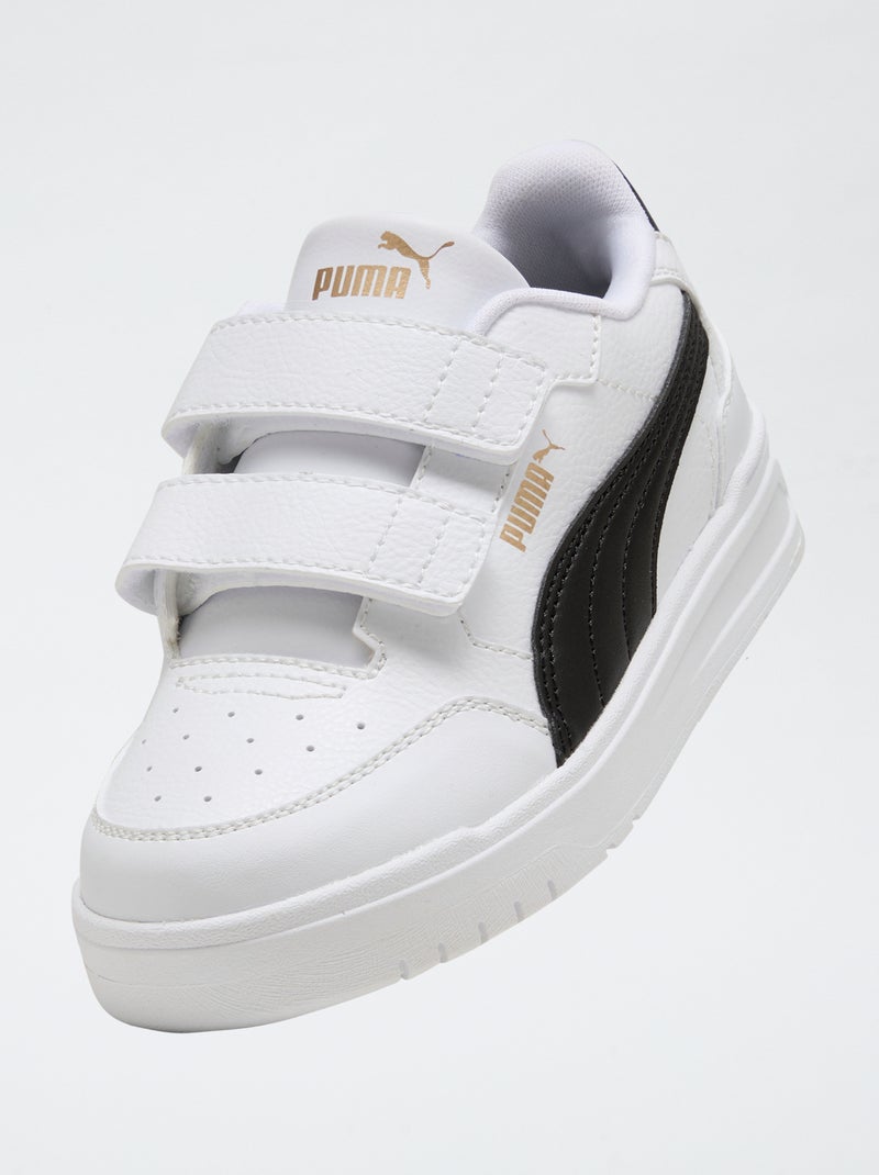 Sapatilhas baixas 'PUMA' com velcro Branco - Kiabi