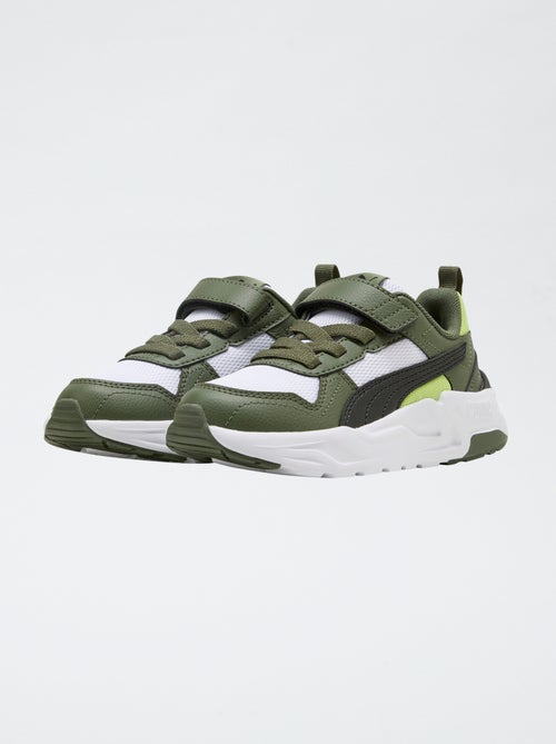Sapatilhas baixas 'PUMA' com velcro e atacadores - Kiabi