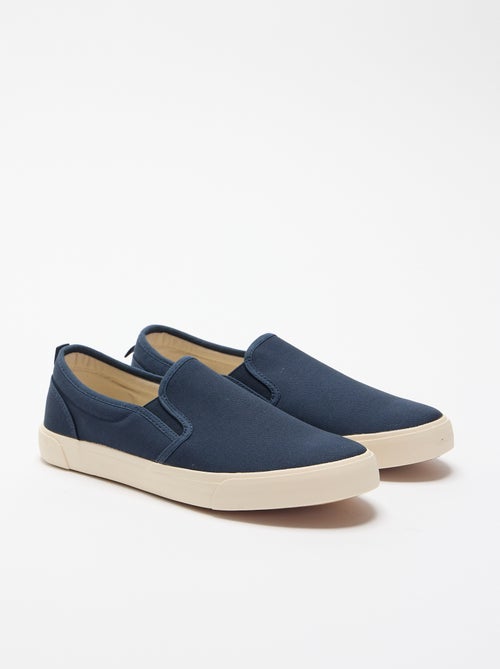 Sapatilhas baixas slip-on - Kiabi Sapatilhas baixas slip-on - Kiabi