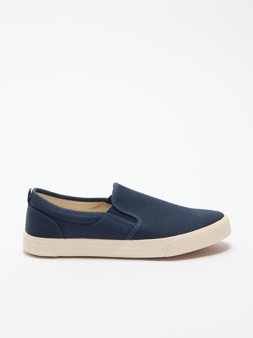 Sapatilhas baixas slip-on - Kiabi Sapatilhas baixas slip-on - Kiabi