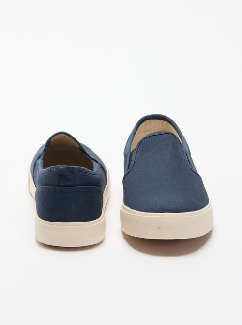 Sapatilhas baixas slip-on - Kiabi Sapatilhas baixas slip-on - Kiabi