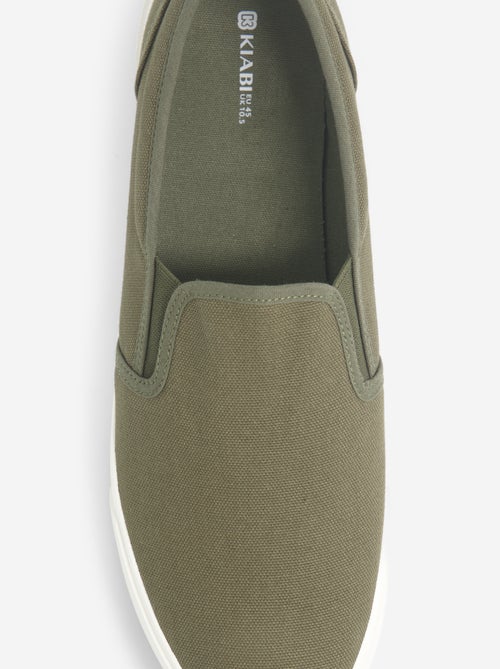 Sapatilhas baixas slip-on - Kiabi