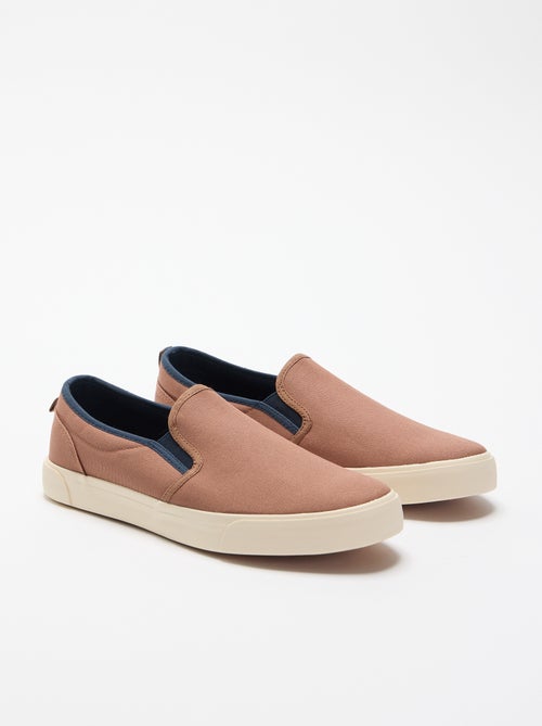 Sapatilhas baixas slip-on - Kiabi Sapatilhas baixas slip-on - Kiabi