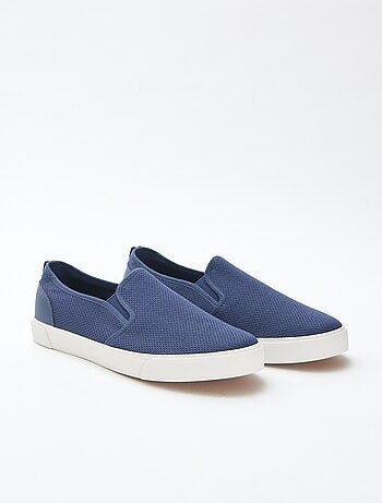 Sapatilhas baixas slip-on em malha