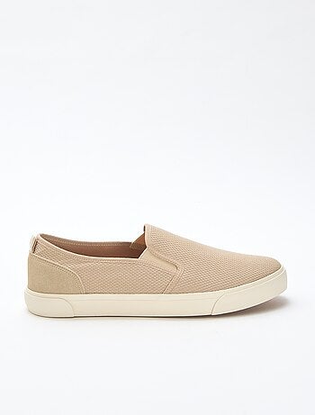 Sapatilhas baixas slip-on em malha