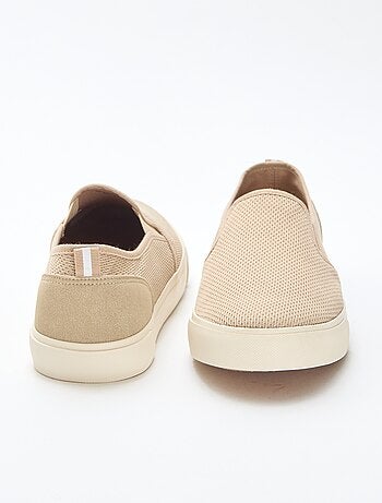 Sapatilhas baixas slip-on em malha