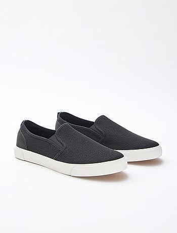 Sapatilhas baixas slip-on em malha