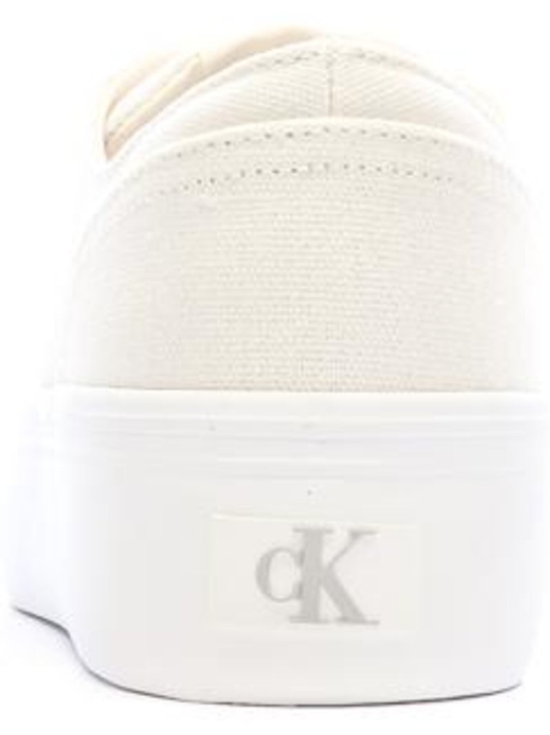 Sapatilhas bege calvin klein jeans vulc para mulher Bege - Kiabi