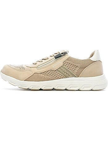 Sapatilhas bege para mulher relife looplace