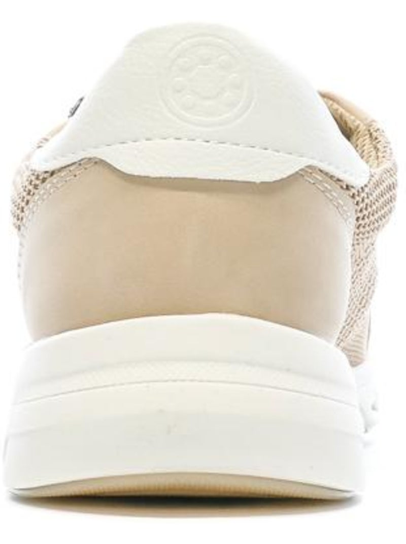 Sapatilhas bege para mulher relife looplace Bege - Kiabi