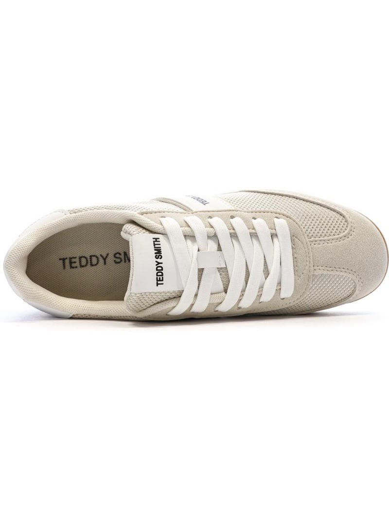 Sapatilhas Bege Teddy Smith 120549 para Mulher Bege - Kiabi
