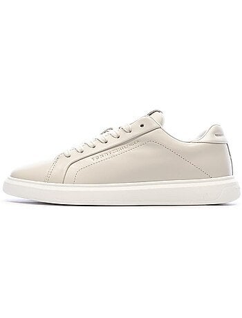 Sapatilhas Bege Tommy Hilfiger Icon Court Light para Mulher