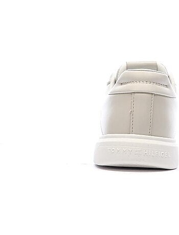 Sapatilhas Bege Tommy Hilfiger Icon Court Light para Mulher