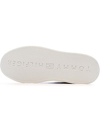 Sapatilhas Bege Tommy Hilfiger Icon Court Light para Mulher