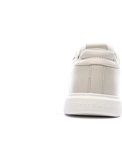 Sapatilhas Bege Tommy Hilfiger Icon Court Light para Mulher - Kiabi