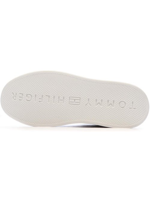 Sapatilhas Bege Tommy Hilfiger Icon Court Light para Mulher - Kiabi