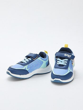 Sapatilhas 'Bluey' com abertura em velcro e atacadores