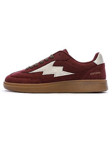 Sapatilhas bordeaux para mulher kaporal seven