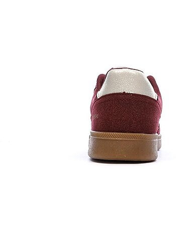 Sapatilhas bordeaux para mulher kaporal seven