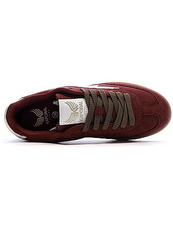 Sapatilhas bordeaux para mulher kaporal seven