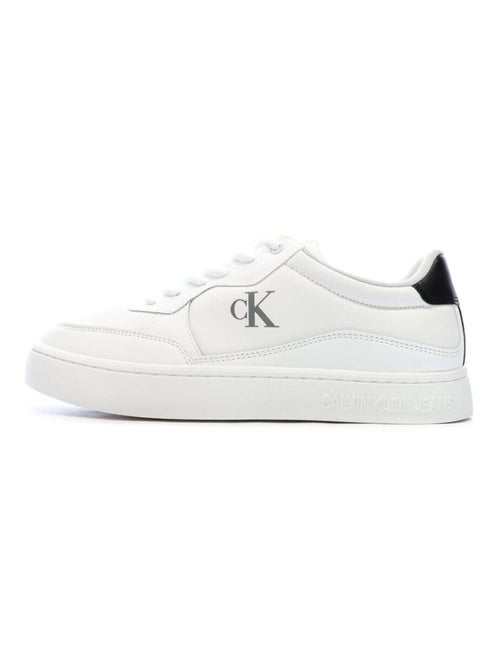 Sapatilhas Brancas Calvin Klein Jeans Classic Cupsoles para Homem - Kiabi Sapatilhas Brancas Calvin Klein Jeans Classic Cupsoles para Homem - Kiabi