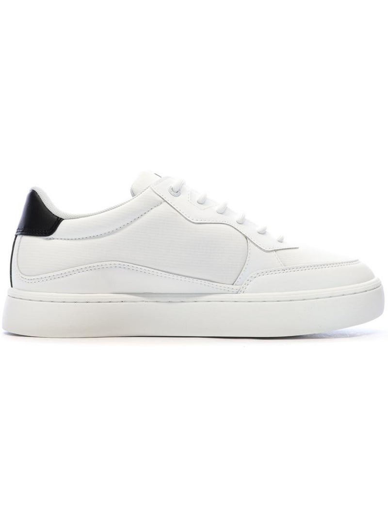 Sapatilhas Brancas Calvin Klein Jeans Classic Cupsoles para Homem Branco - Kiabi
