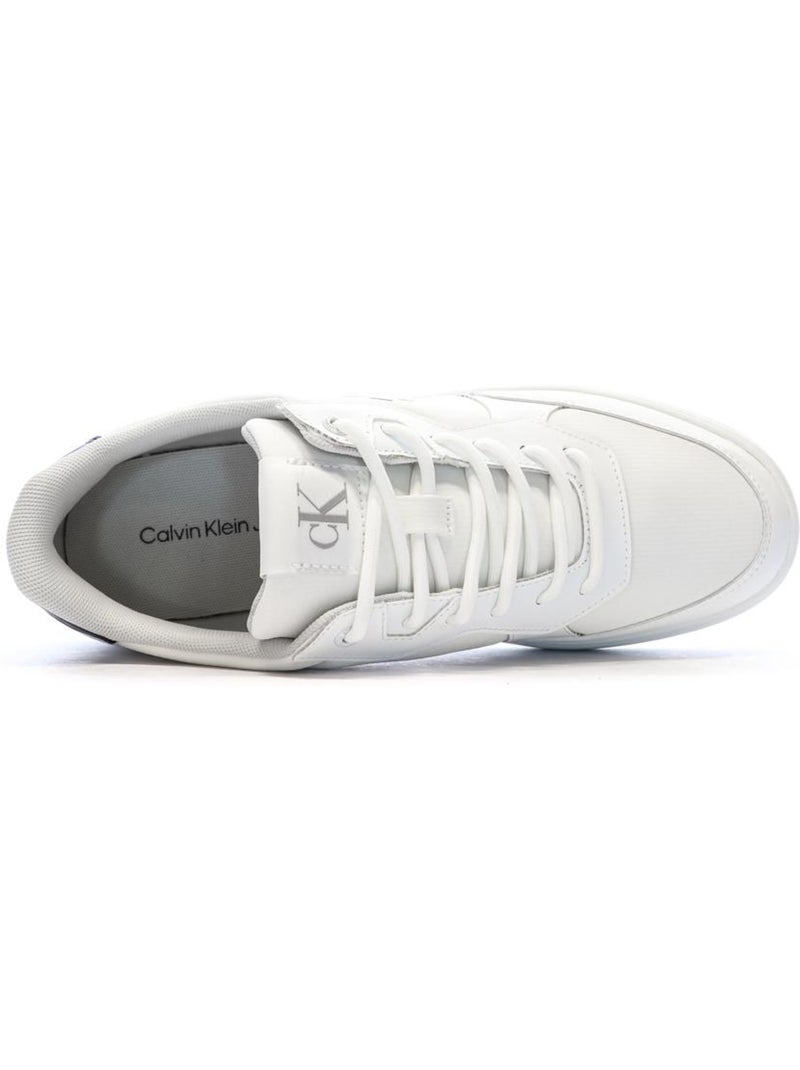 Sapatilhas Brancas Calvin Klein Jeans Classic Cupsoles para Homem Branco - Kiabi
