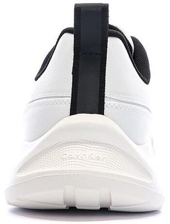 Sapatilhas brancas calvin klein jeans light eva para homem