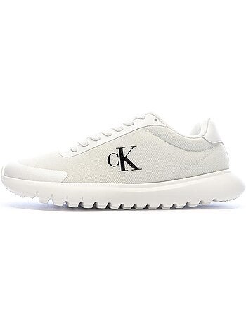 Sapatilhas Cinza Claro Calvin Klein Jeans para Mulher 3 Eva