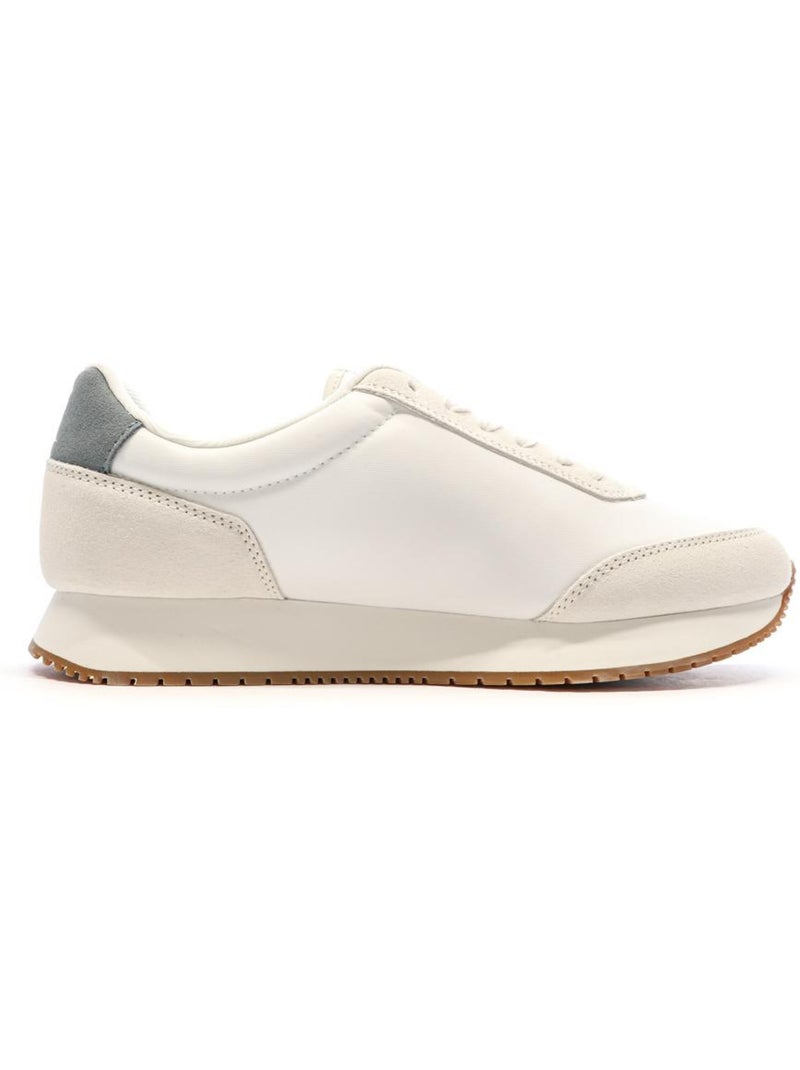 Sapatilhas Brancas Calvin Klein Jeans Retro para Homem Branco - Kiabi