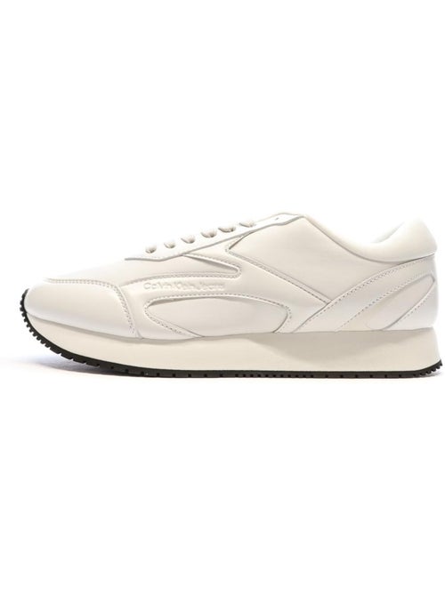 Sapatilhas Brancas Calvin Klein Jeans Retro Runner para Homem - Kiabi Sapatilhas Brancas Calvin Klein Jeans Retro Runner para Homem - Kiabi