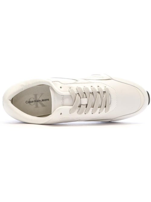Sapatilhas Brancas Calvin Klein Jeans Retro Runner para Homem - Kiabi Sapatilhas Brancas Calvin Klein Jeans Retro Runner para Homem - Kiabi