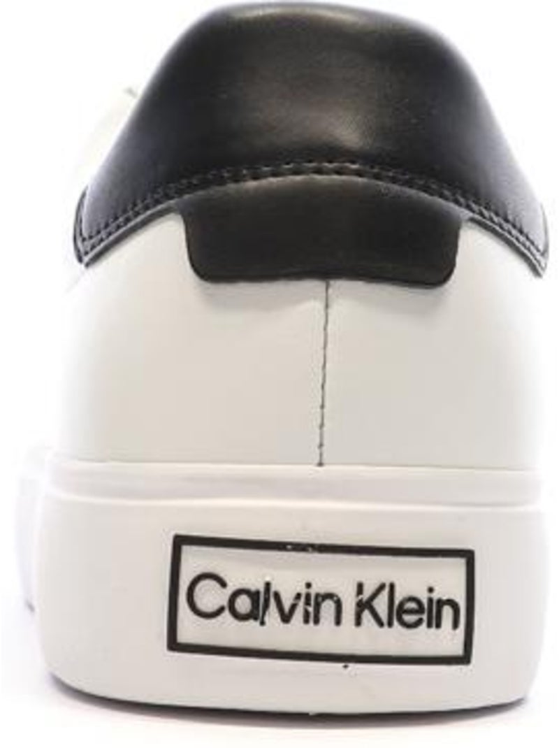 Sapatilhas Brancas Calvin Klein Jeans Vulcanized para Mulher Branco - Kiabi