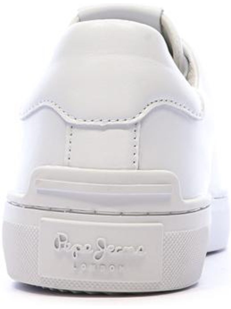 Sapatilhas Brancas Clássicas Pepe Jeans Camden para Mulher Branco - Kiabi
