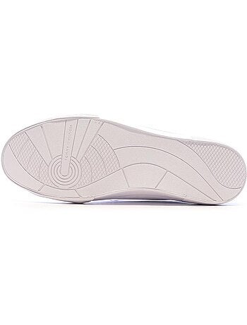 Sapatilhas Brancas de Couro para Homem Tommy Hilfiger Core Corporate Vulc