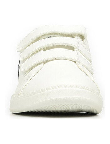Sapatilhas Brancas de Menino Le Coq Sportif Courtset Optical