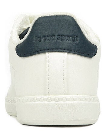 Sapatilhas Brancas de Menino Le Coq Sportif Courtset Optical