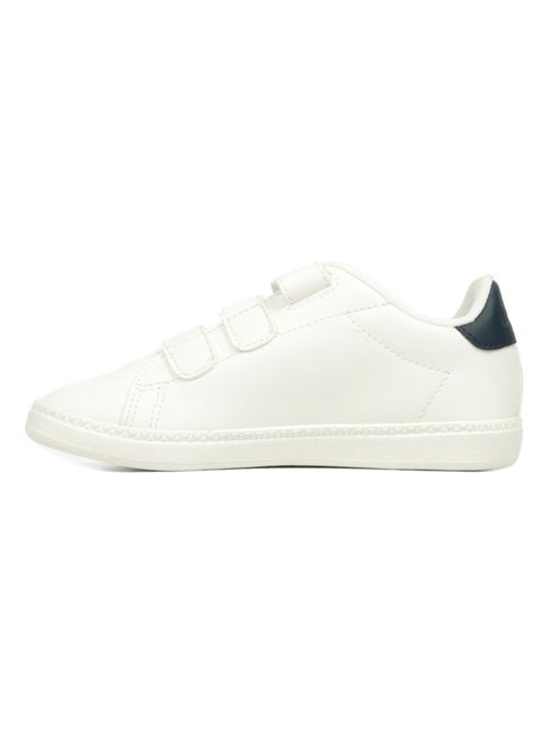 Sapatilhas Brancas de Menino Le Coq Sportif Courtset Optical - Kiabi