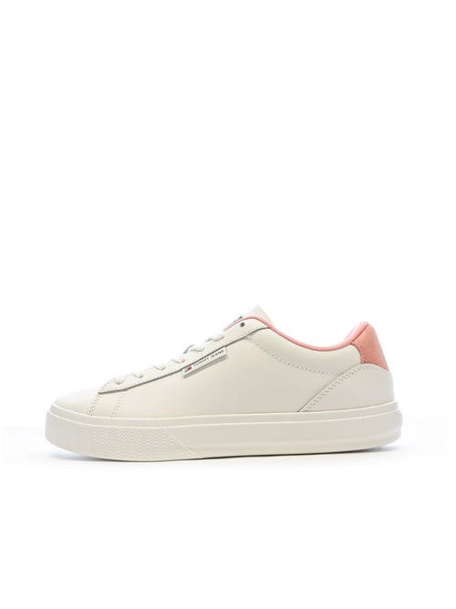 Sapatilhas Brancas de Mulher Tommy Hilfiger Cupsole - Kiabi Sapatilhas Brancas de Mulher Tommy Hilfiger Cupsole - Kiabi