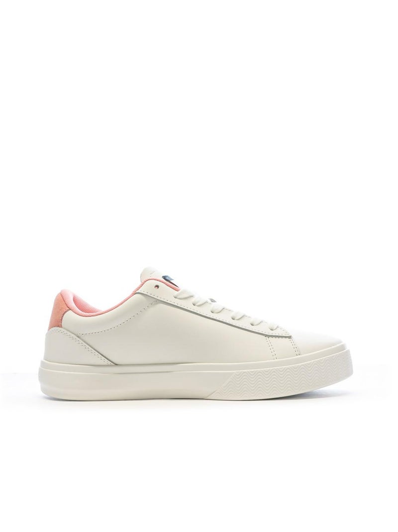 Sapatilhas Brancas de Mulher Tommy Hilfiger Cupsole Branco - Kiabi
