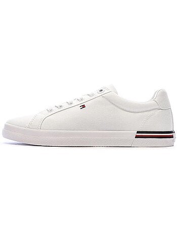 Sapatilhas Brancas de Mulher Tommy Hilfiger Essential Stripes