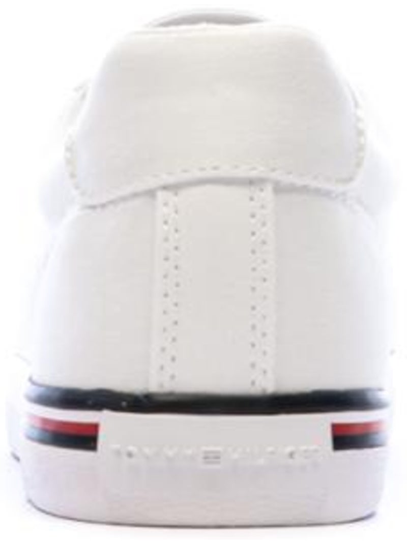 Sapatilhas Brancas de Mulher Tommy Hilfiger Essential Stripes Branco - Kiabi