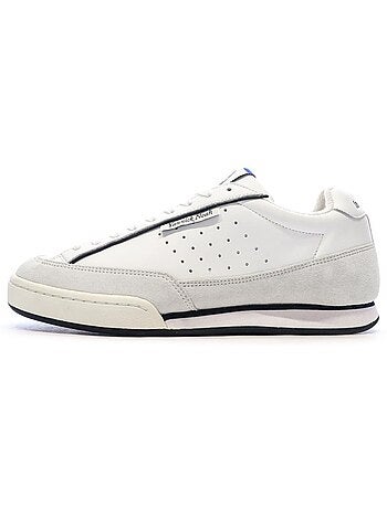 Sapatilhas brancas e azuis marinho le coq sportif noah para homem
