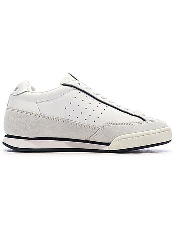 Sapatilhas brancas e azuis marinho le coq sportif noah para homem
