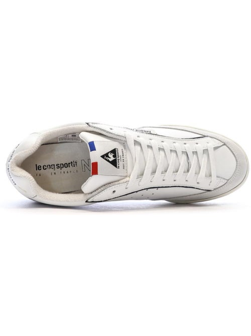Sapatilhas Brancas e Azuis Marinho Le Coq Sportif Noah para Homem - Kiabi Sapatilhas Brancas e Azuis Marinho Le Coq Sportif Noah para Homem - Kiabi